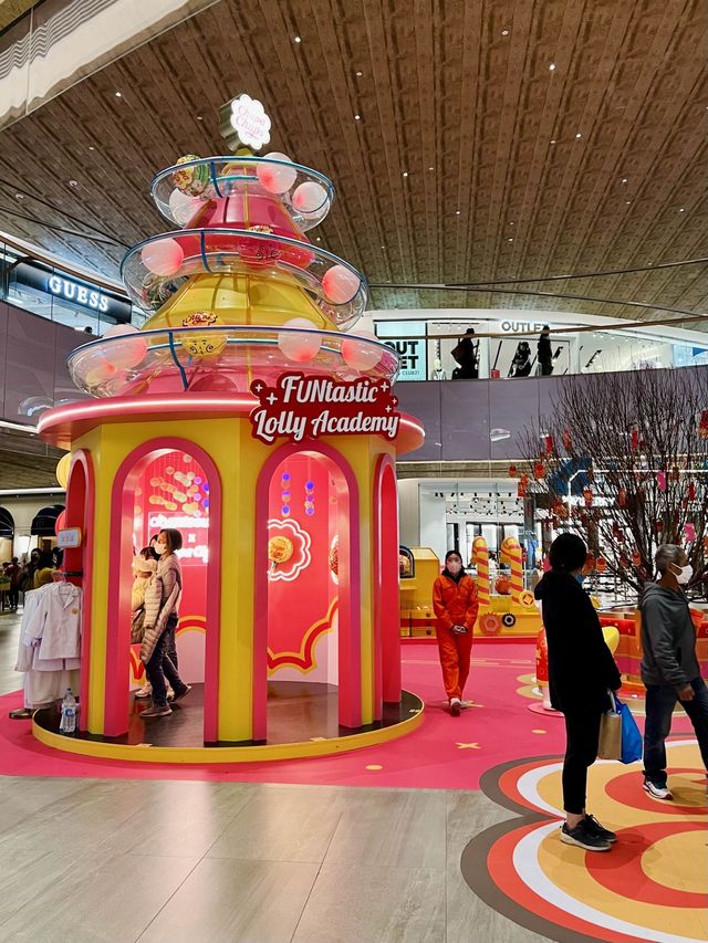 香港打卡🍀東涌東薈城新春珍寶珠主題佈置