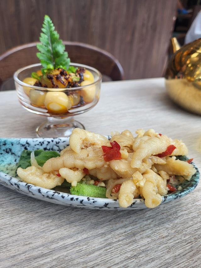 園內的高質點心小菜