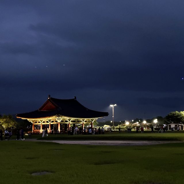 美麗的夜景 - 慶州雁鴨池