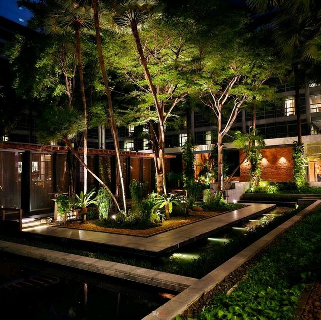 ที่พักกลางกรุง ตกแต่งในบรรยากาศ รีสอร์ทในเมือง