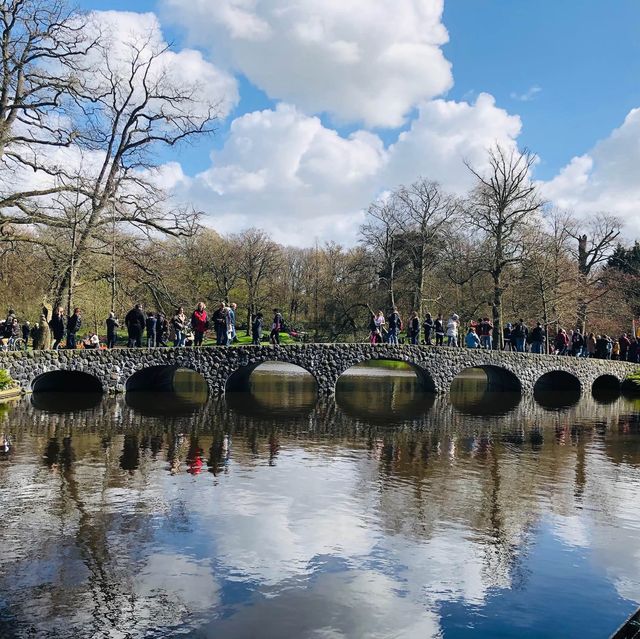 荷蘭🇳🇱利瑟· 藝術雕像美侖美奐⛲️Keukenhof庫肯霍夫花園