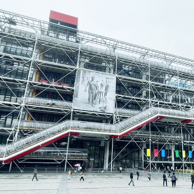 The Centre Pompidou, Paris 🇫🇷