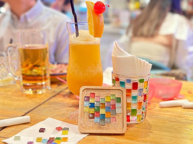 DIY Mosaic x Snack x Cocktail 🍸 