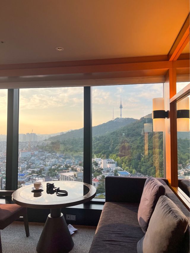 남산타워 1열 직관은 여기가 답,,❤️