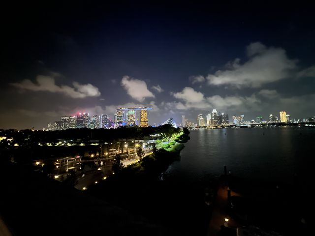 Best Night View of the Singapore Skyline