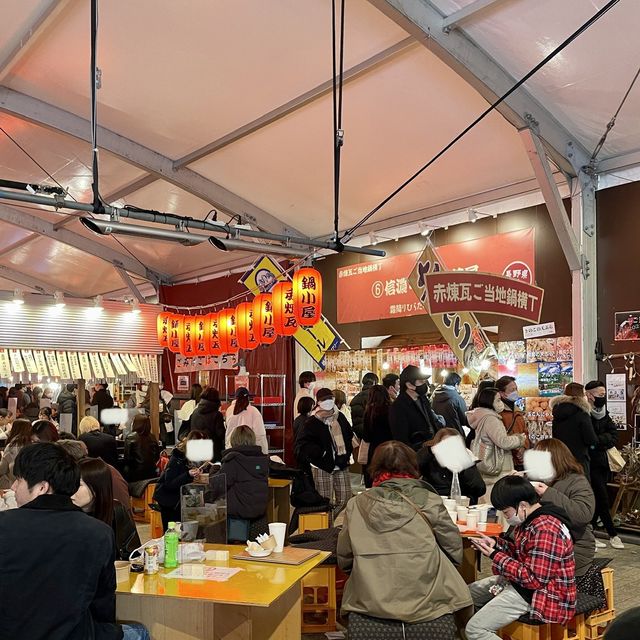 横浜赤レンガ倉庫の鍋小屋