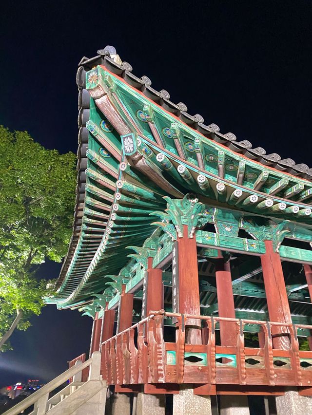 전주에서 산책하면서 야경보기 좋은 오목대🤍