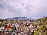 Discover beauty autumn falls in Schaffhausen