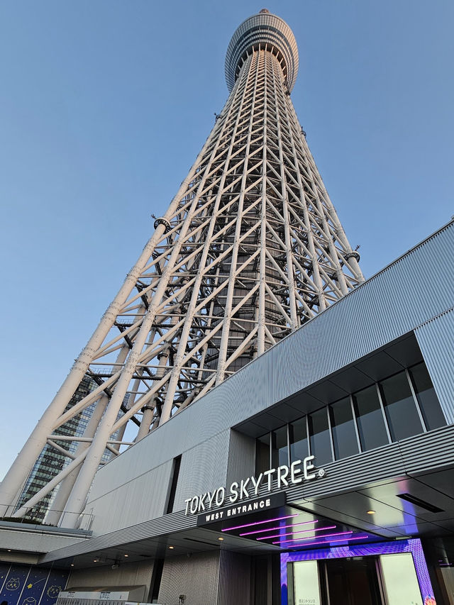 เที่ยว Tokyo Sky Tree ตึกที่สูงที่สุดในญี่ปุ่น