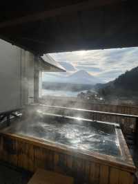 💭住進一間可以看見富士山的民宿