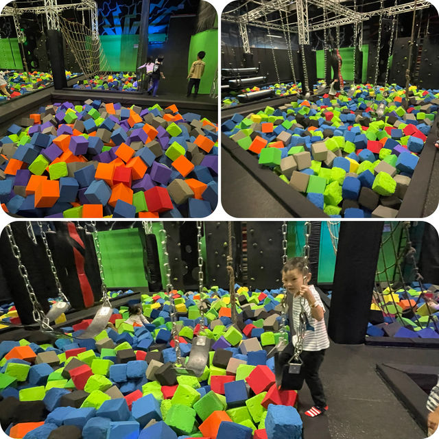 A great place for children, I love trampoline