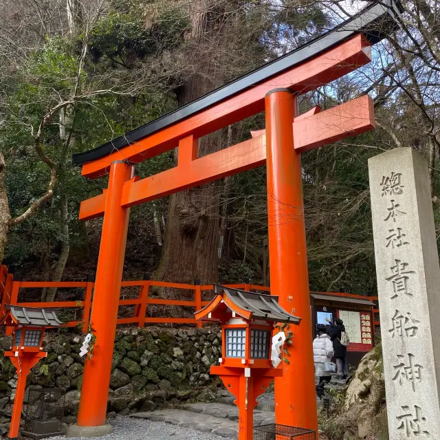 貴船神社～水占卜～洗滌心靈最佳之選！