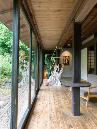 [Yamanashi] An auberge-style inn renovated from a 150-year-old traditional house