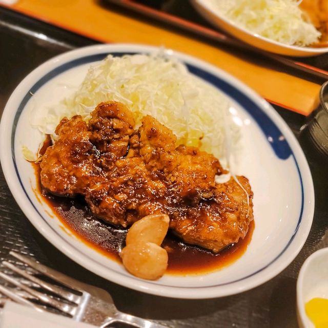 일본여행 하카타 버스터미널의 후쿠오카 돈까스 맛집 기온테이 