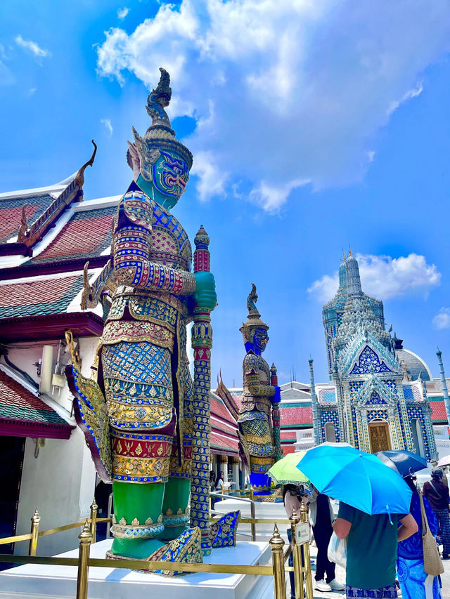 Exploring the Majestic Grand Palace in Bangkok! 🌟