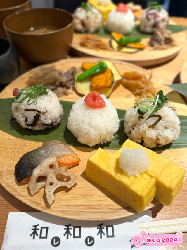 【大阪カフェ】大阪本町･ほっこり癒されるおにぎりモーニング🍙