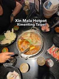 Xin Mala Hotpot @Ximenting Taipei 🍲🦪🥟🍺🍷🥬