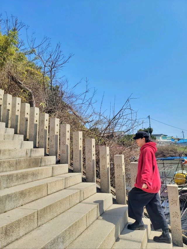 동백꽃필무렵 그 계단 포토존이 여기🌺