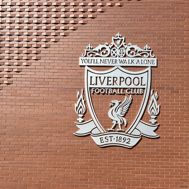 Iconic football stadium in Liverpool