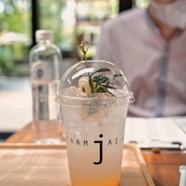 TAAMJAI CAFE’ คาเฟ่ในสวนย่านห้วยขวาง