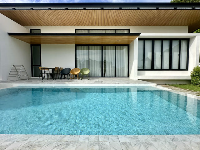 นี่สิ Pool Villa✨สำหรับครอบครัวที่แท้ทรู 🧑‍🧑‍🧒‍🧒