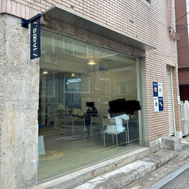 【蚕室/ソウル】ソンリダンキルの少し外れにあるカフェ
