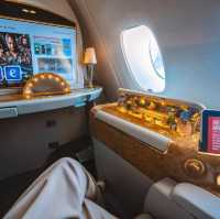First Class Emirates A380