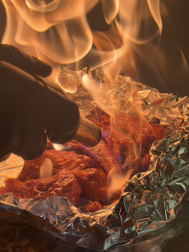 레트로한 감성의 냉동삼겹살 맛집