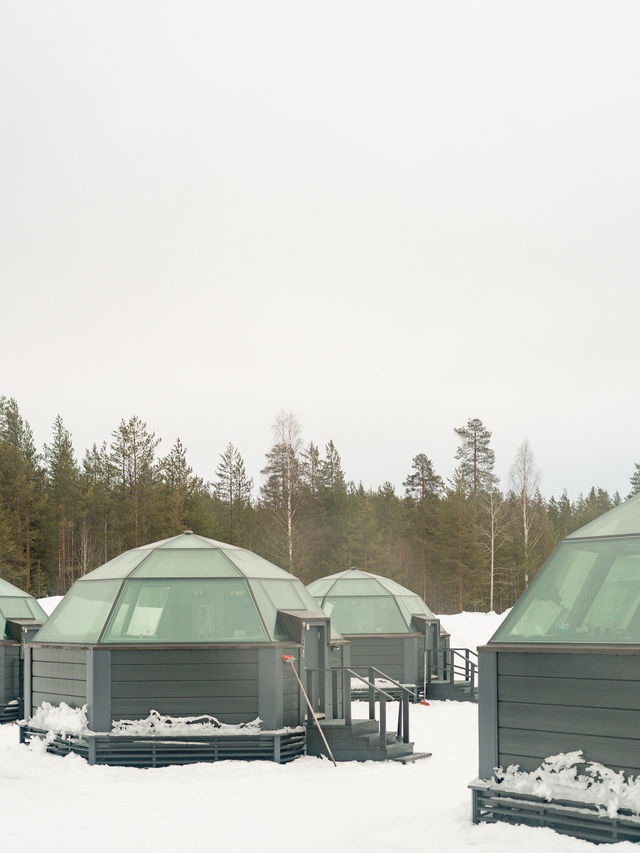 📍Arctic SnowHotel & Glass Igloos