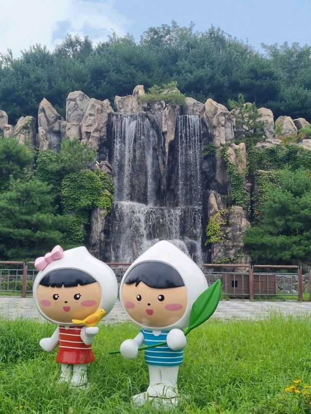 모담공원의 핫플레이스 모담폭포