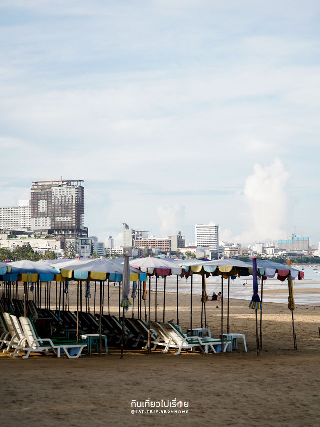 สัมผัสความสงบยามเช้าที่หาดพัทยา
