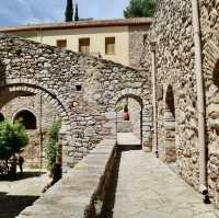 Spectacular Monastery in the mountains 