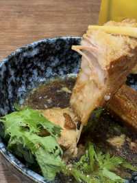 【福岡カフェ】見た目はシンプルだけど味は確か！豚の角煮がおすすめ✨️