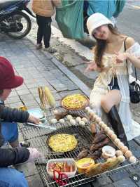 เดินเล่นใจกลางเมืองซาปา🇻🇳ของกินเพียบ