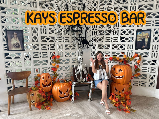 เที่ยวฮาโลวีน จิบกาแฟ ,,, Kays Espresso bar🎃👻