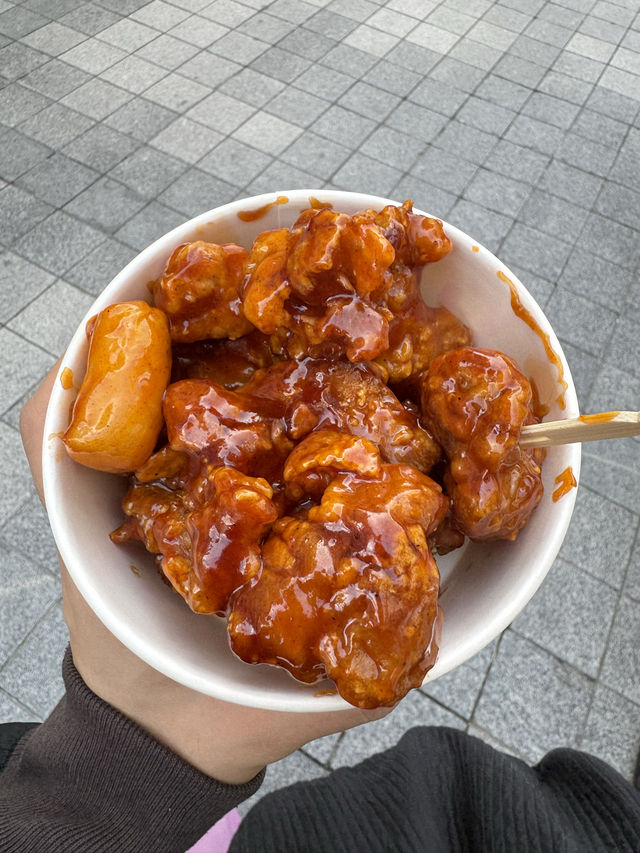 광주 충장로 오랫동안 자리잡은 가마로닭강정