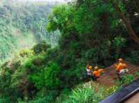 เที่ยวน้ำตก โหนZip Line  ที่ตาดฟาน