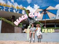 Beach club @ Krabi ✈️🌊🩵