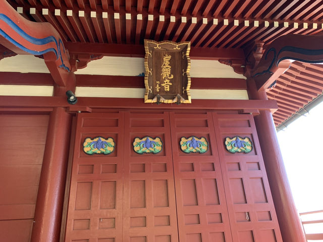 千葉観光　崖観音