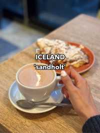 아이슬란드에서 북유럽 카페 감성 만끽하기 좋은 ‘sandholt'☕️🥖
