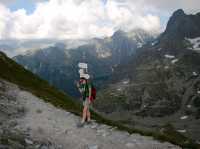 Stunning hiking in Tatra Mountains 