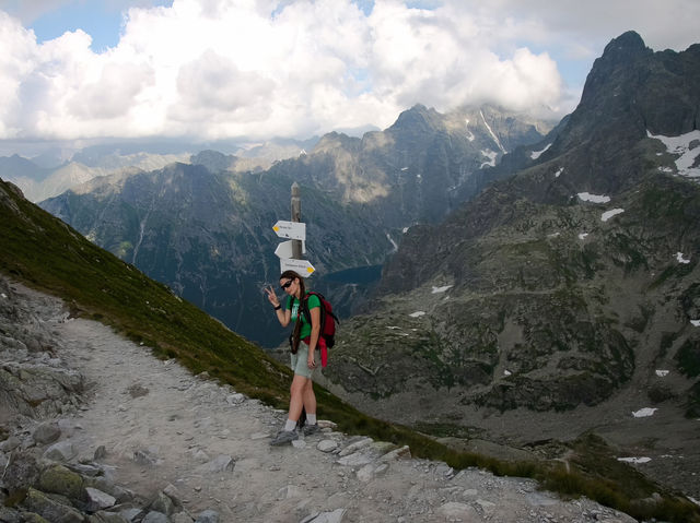 Stunning hiking in Tatra Mountains 