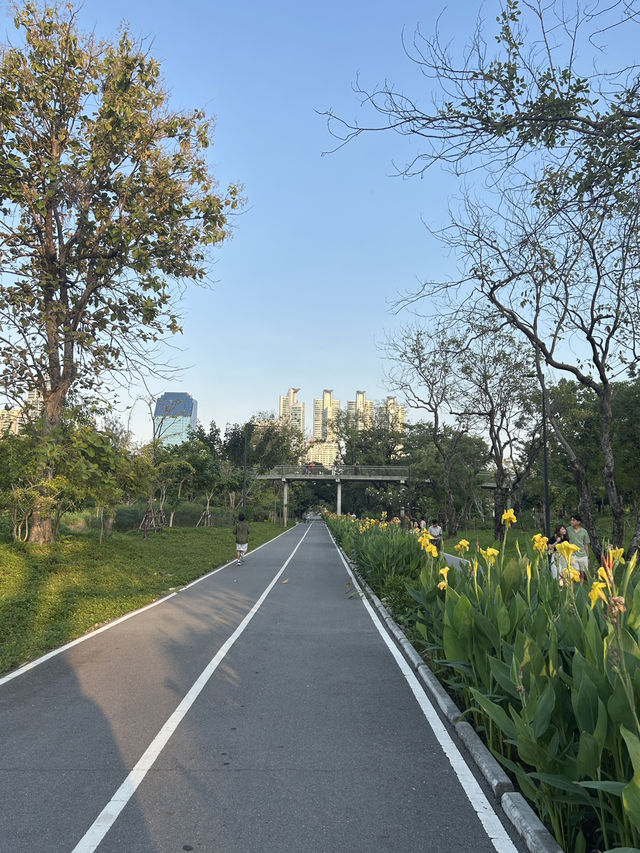 พิกัดสถานที่ถ่ายรูปสวย สวนเบญจิกิติ 🌳