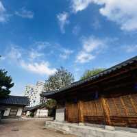 韓国富川にある小さな韓屋村。