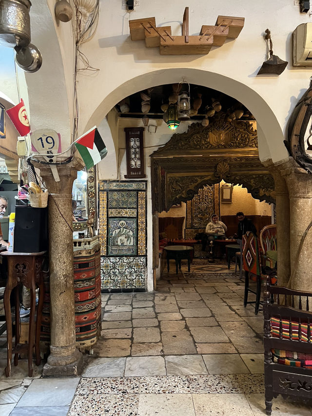 Charming Café in Tunis Medina