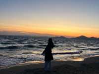 부산 노을 명소 다대포 해수욕장🌇🌊