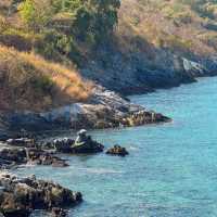 เกาะสีชัง ช่วงนี้น้ำใส ทะเลสวยมากๆ 🌊🏝️🩵