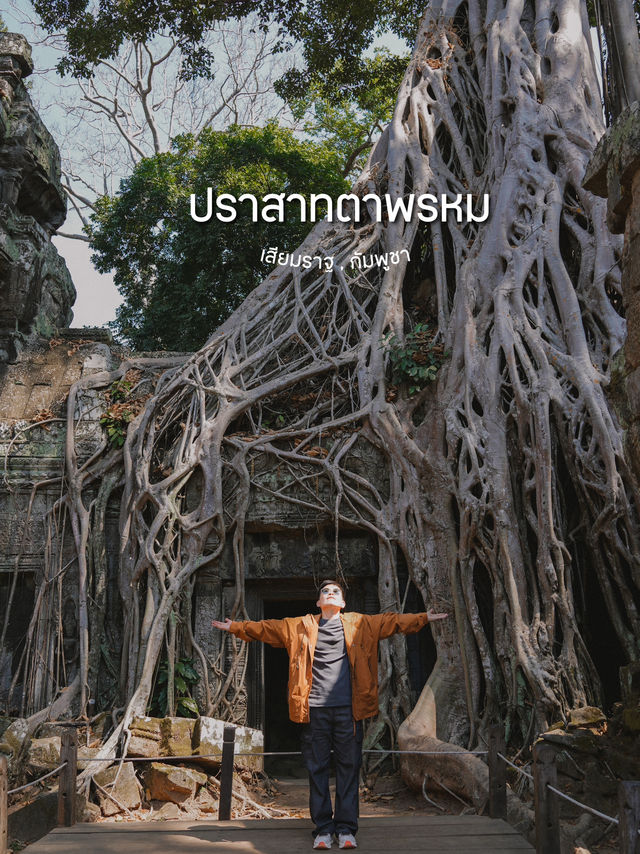 เที่ยวปราสาทตาพรหม เสียมราฐ กัมพูชา