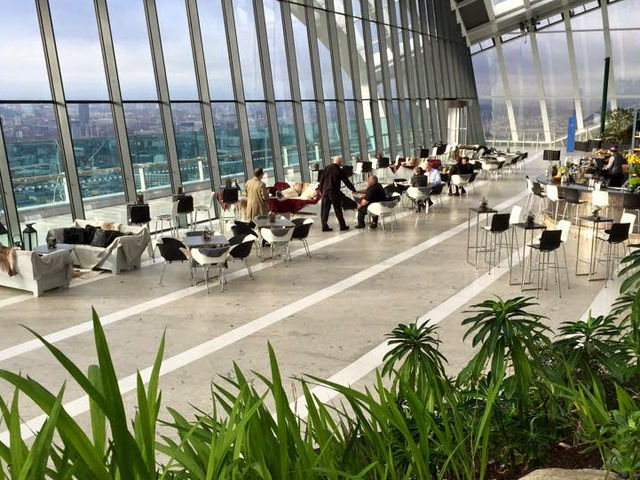 英國倫敦空中花園之旅