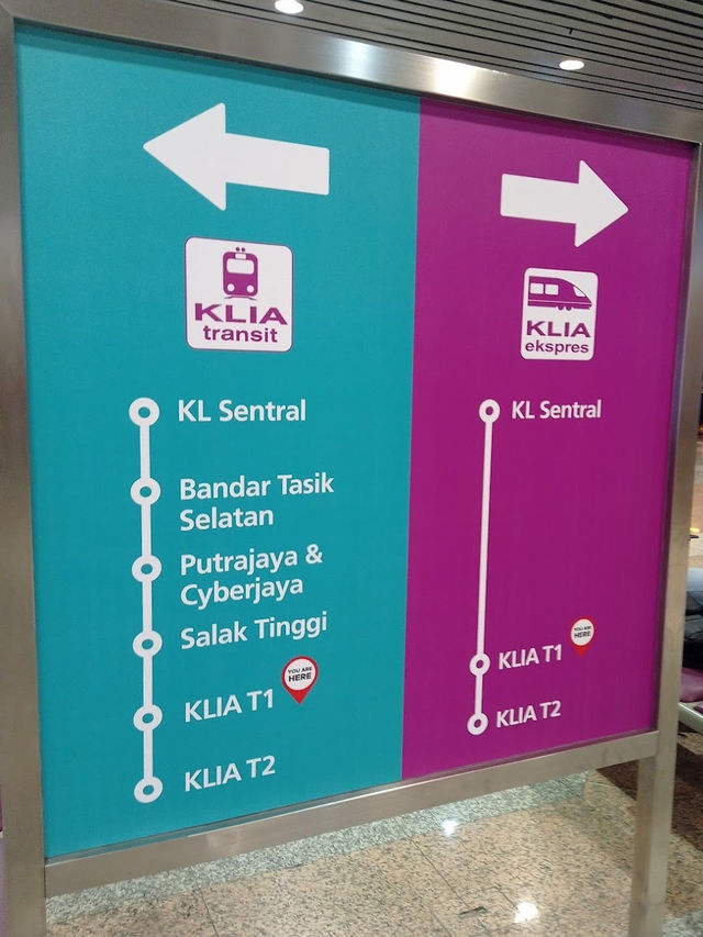 วิธีเดินทางจากสนามบิน KL เข้าเมืองโดย KLIA EXPRESS วิธีเดินทางจากสนามบิน KL เข้าเมืองโดย KLIA EXPRESS